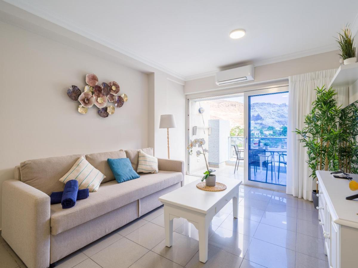 Amarre Coral Apartman Puerto De Mogan Kültér fotó