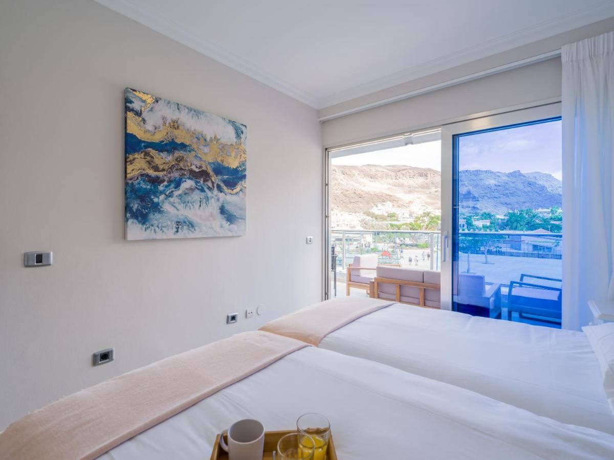 Amarre Coral Apartman Puerto De Mogan Kültér fotó